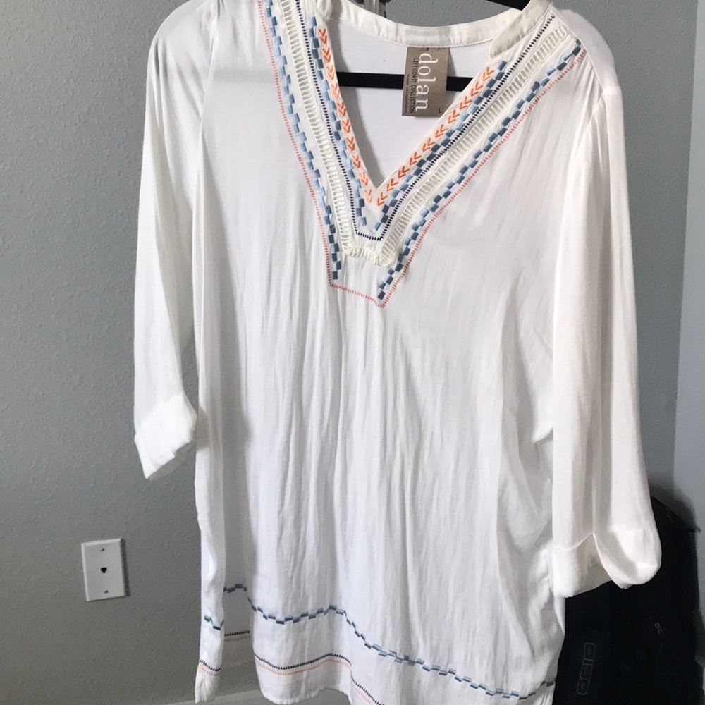 Anthropologie Dolan left coast collection L top